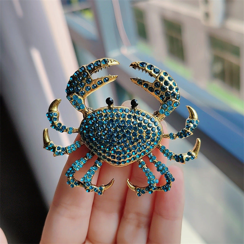 Stylish Alloy Crab Brooch 1