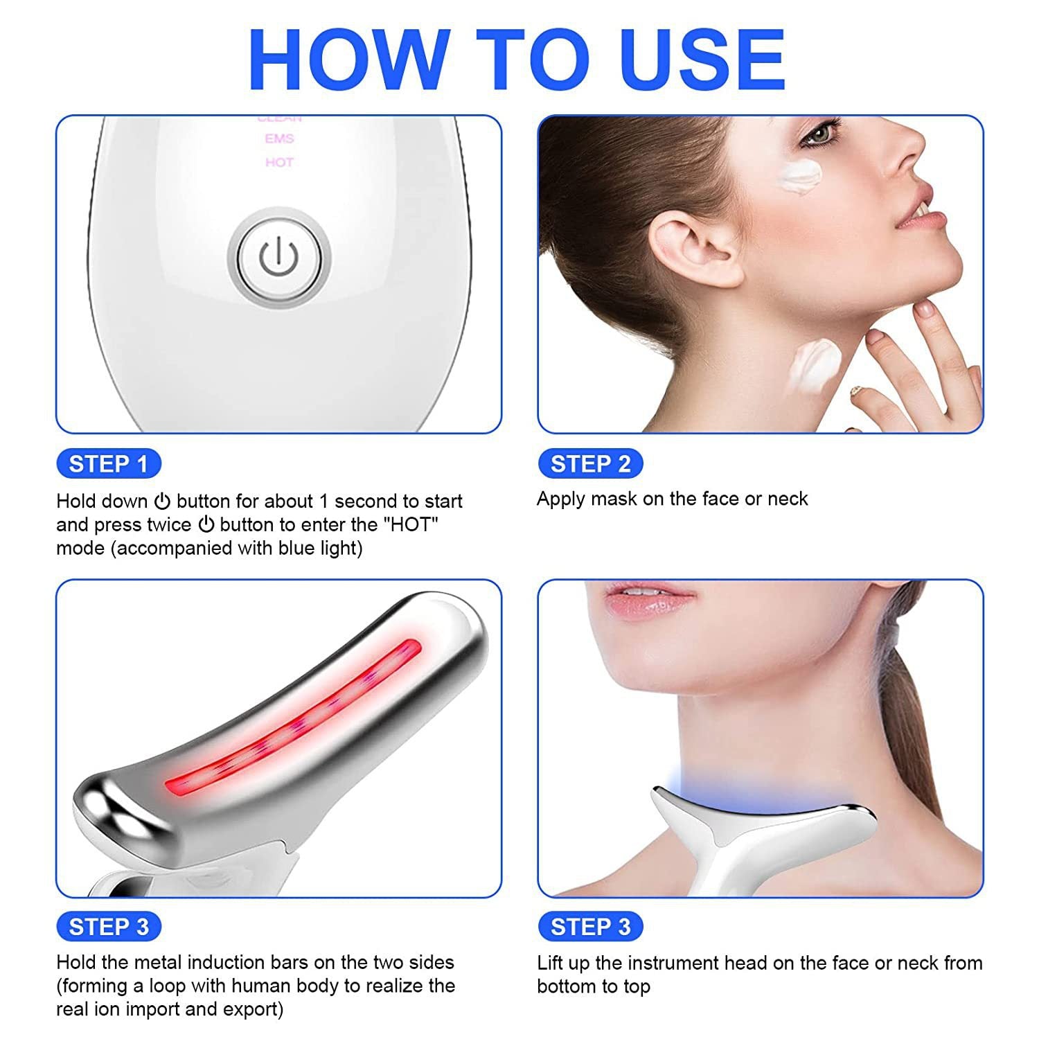 KAKUSAN neck massager side view
