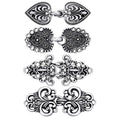Style 1 Antique Silver (with Clip)