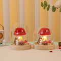 Rabbit Mushroom Lamp Finished Product