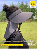 3.0 Ice Silk Shawl Style - Gray (Includes Windproof Rope)