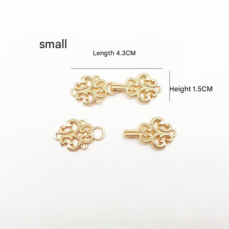 Antique bronze clasp for traditional outfits
