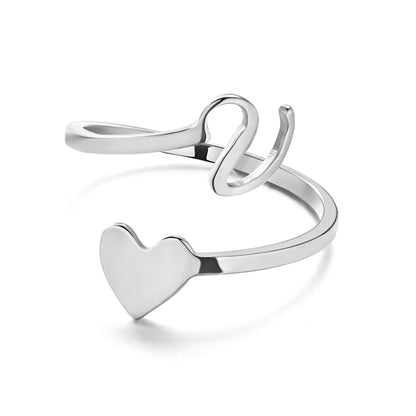 Multiple color options for women's adjustable ring