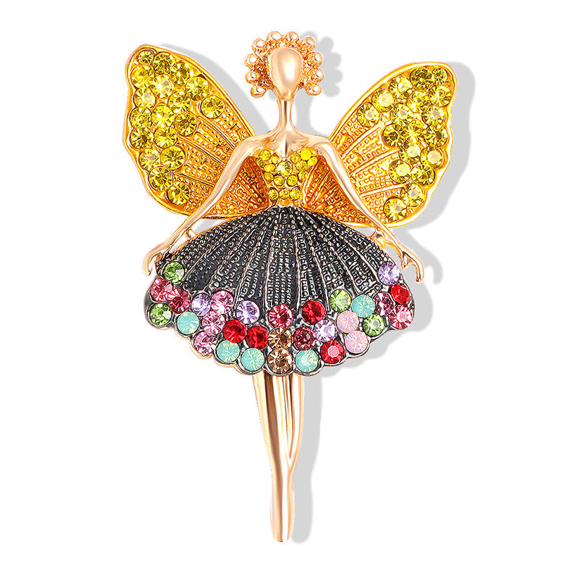 Elegant alloy pin for women