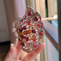 XZ0491-4 Champagne Butterfly Brooch
