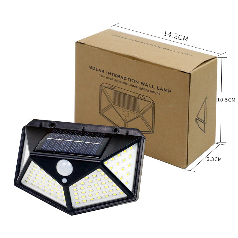 Durable Solar Wall Light with Motion Sensor