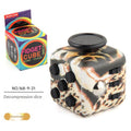 Leopard Print Stress-Relief Dice, Color Box Packaging, 38.2g (Pack of 1)