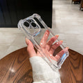 Acrylic-Four-corner anti-fall space shell [transparent]