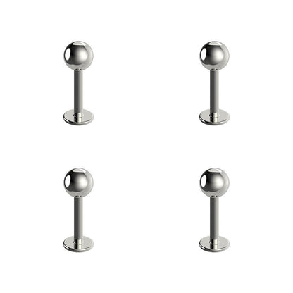 titanium lip piercing studs image 4