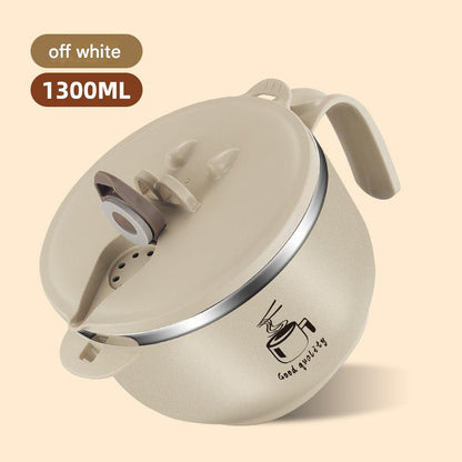 Durable bowl with drainage system for easy use