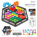 Hexagonal puzzle + chess combination (Pack of 1)