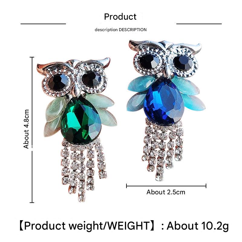 Unisex owl brooch for gifts and trends