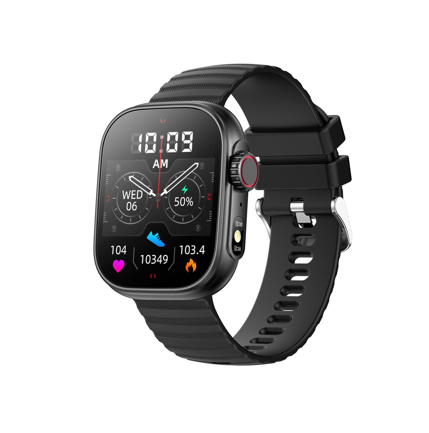 Smartwatch in pink color option