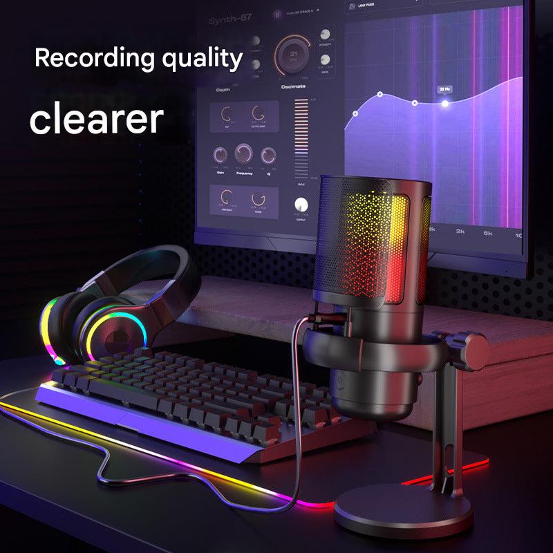 RGB USB Microphone for Streaming