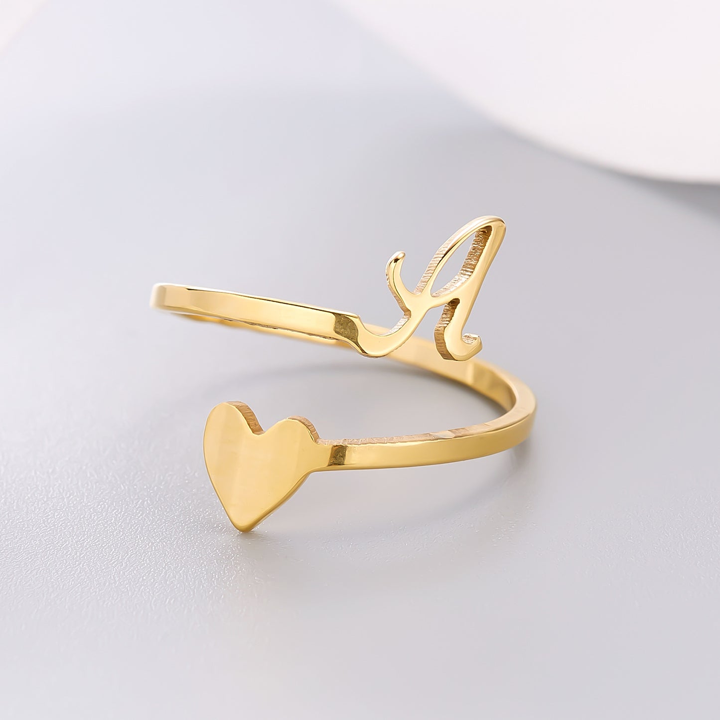Durable stainless steel fashion jewelry ring
