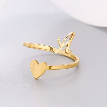 Durable stainless steel fashion jewelry ring