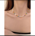 Colorful Daisy Necklace