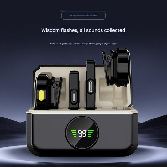 Wireless Clip-On Microphone Q8 Image 3