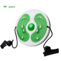Rope Half-Moon Magnetic Waist Twisting Disc Green