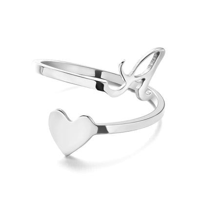 Durable stainless steel fashion jewelry ring
