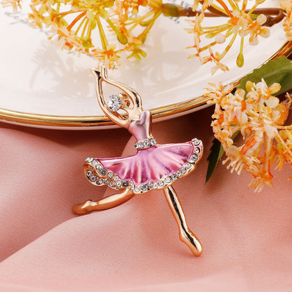 Elegant brooch with multiple color options 7