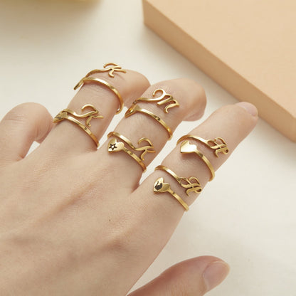 Multiple color options for women's adjustable ring