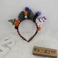 9#Ghost Pumpkin Twisting Stick Headband [With Light]