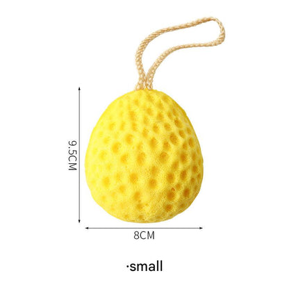 Japanese honeycomb bath sponge ball for kids image 1