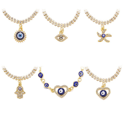 Close-up of trendy women's bracelet design
