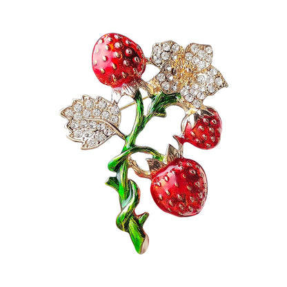 Stylish brooch with retro design