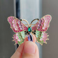 XZ0311 Enamel Butterfly