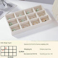 Beige with 6 Even Compartments (Pack of 1)