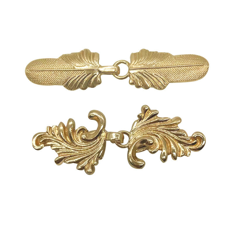 Hollow design scarf clip for women