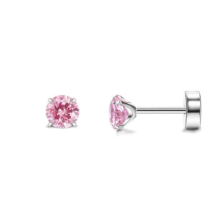 Stylish titanium steel earrings on display - image 5