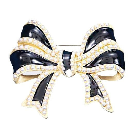 Stylish butterfly knot brooch in various colors