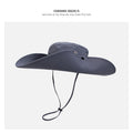 Large Size Mountaineering Hat Gray