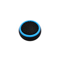 Black background with blue circle