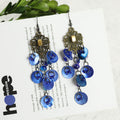 22 - Sea Shell Tassel (Royal Blue)