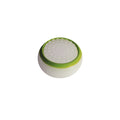 White background blue circle