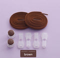 Brown shoelaces