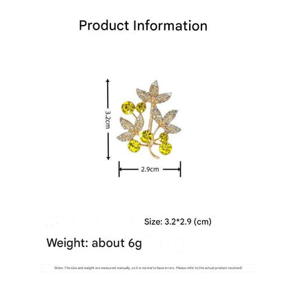 2024 Women's Floral Brooch - Elegant fashion accessory