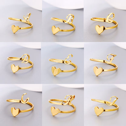 Durable stainless steel fashion jewelry ring