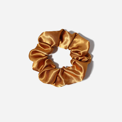 Korean fabric hair band in use