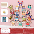 Popular Model 5 - Male Character Version (16 Strongmen Figurines, 1 Ball, 5 Balance Beams, English Instruction Manual) (Pack of 1)