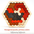 Pine Large Hexagon Puzzle (Pack of 1)