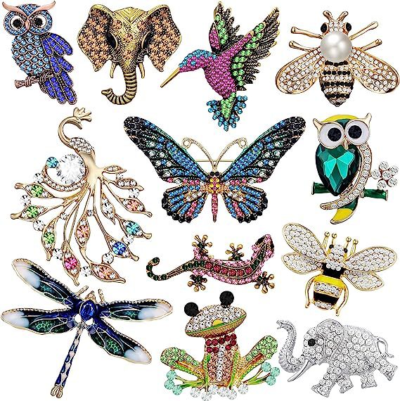 Unique dragonfly pin for outfits