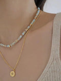 Floral Necklace [Shoushan Stone]