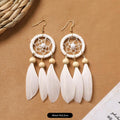3 - Woven Dreamcatcher White Feather