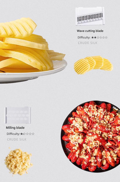 stainless steel grater on white background