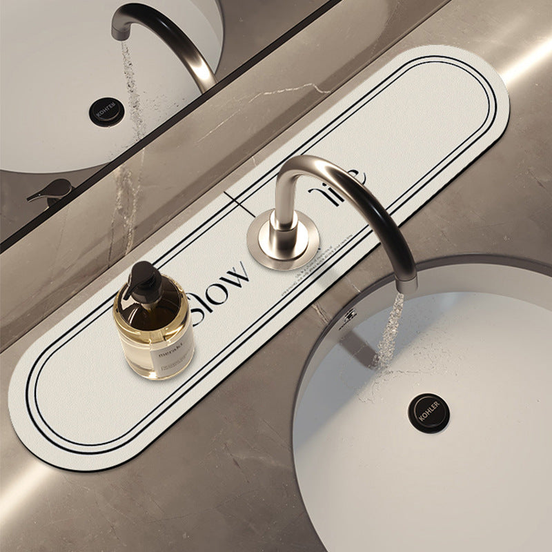 Silica Gel Water Tap Drain Mat Image 8